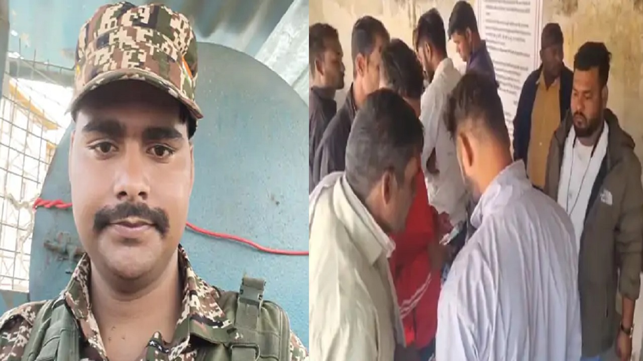 अज्ञात वाहन ने बाइक सवार 2 लोगों को मारी जोरदार टक्कर, CRPF जवान की मौत