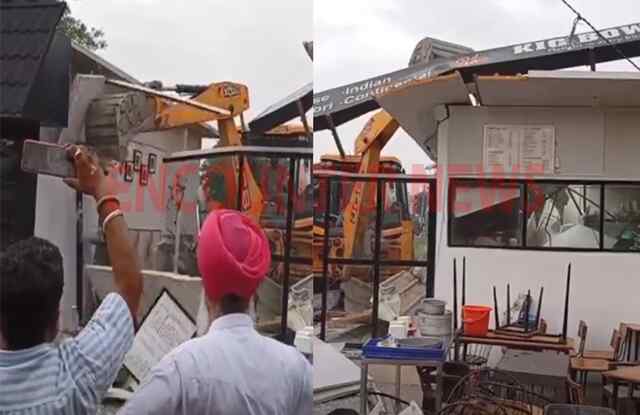 Punjab News: Improvement Trust ने दुकानों पर पर चलाया पीला पंजा