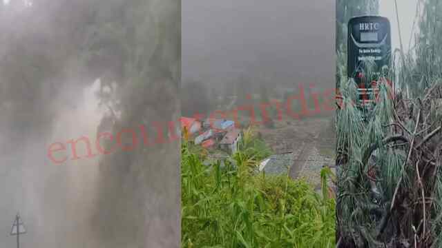 बादल फटने से गांव में पहुंची बाढ़, पुल और गाड़ियां बही, मणिमहेश यात्रा पर भी लगी रोक, देखें वीडियो