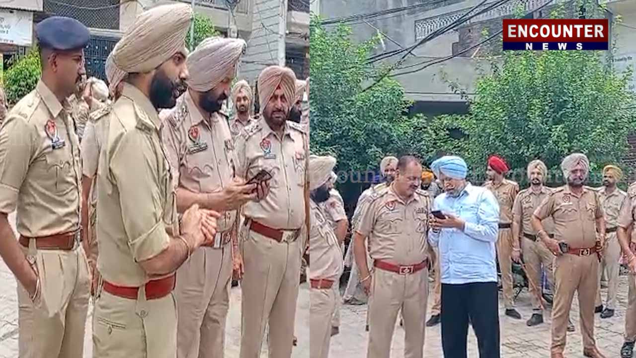 Punjab News: इस जगह पुलिस की दबिश, इलाके को किया सील, देखें वीडियो