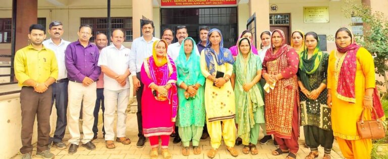 बंगाणा के बॉल स्कूल के सुरेश कुमार चेतु बने एस एम सी के अध्यक्ष,24 मतों से के जीत दर्ज