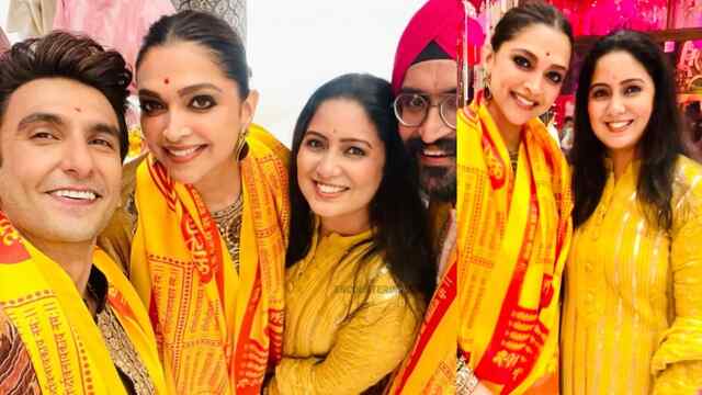 अंबानी के Ganeshotsav पर एक साथ बप्पा का आशीर्वाद लेने पहुंचे Deepveer, देखें वीडियो