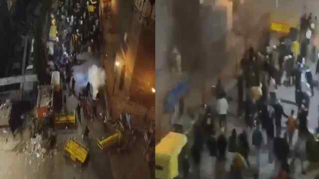 मस्जिद के पास अवैध अतिक्रमण हटाने को लेकर विवाद, भीड़ ने पुलिस पर की पत्थरबाजी, मची अफरा-तफरी