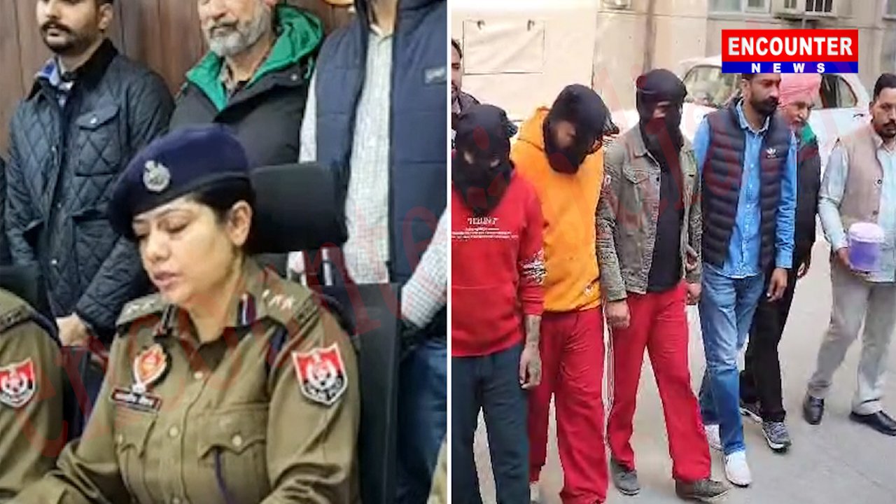 Punjab News: लूट और कत्ल मामले में हथियारों के साथ 6 गिरफ्तार, देखें वीडियो