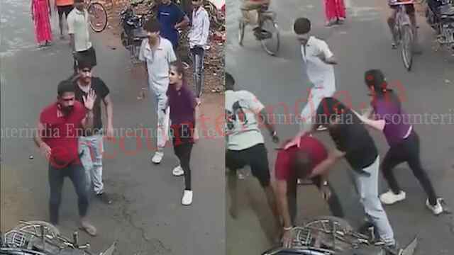 बच्चों को शराब पीने से टीचर को रोकना पड़ा महंगा, बेरहमी से पीटा, देखें वीडियो