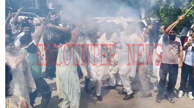 Jalandhar: 11वें राउंड के बाद AAP PARTY के कार्यकर्ताओं में जश्न का माहौल