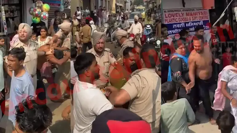 Punjab News: आरोपी को पकड़ने गई पुलिस के साथ हुई धक्का-मुक्की, मामला दर्ज, देखें वीडियो
