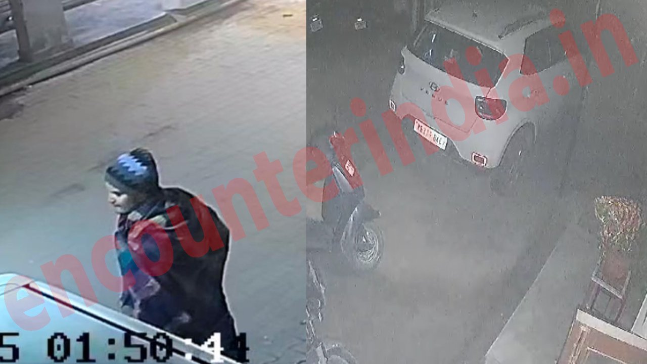 सर्दी में चोर हुए सक्रिय, बाइक व ट्रैक्टर को बनाया निशान, देखें CCTV