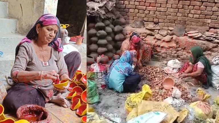 Punjab News : कुम्हार के चाक पर चाइना की मार, देखें वीडियो