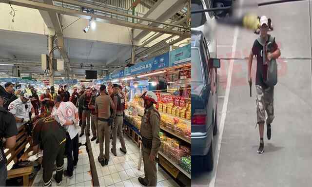 व्यक्ति ने की ताबड़तोड़ फायरिंग, 4 पुलिस कर्मियों सहित 6 की मौत, देखें वीडियो