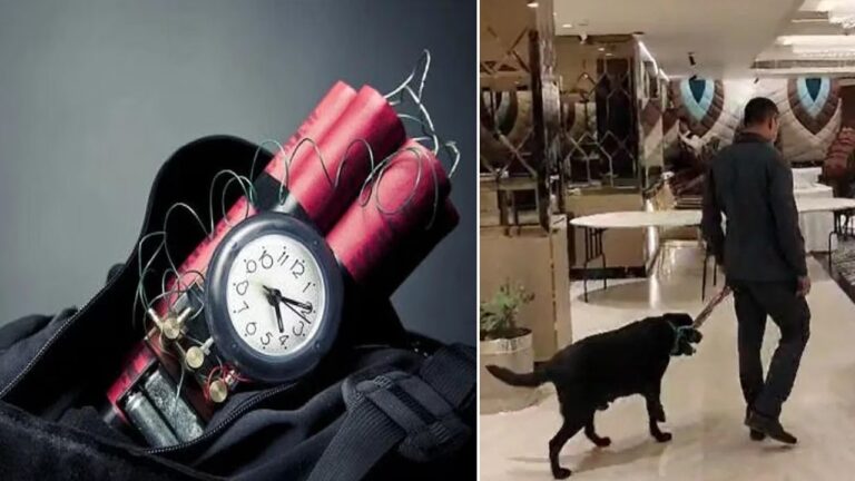 राजधानी में कई होटलों को बम की धमकी, मचा हड़कंप, मौके पर पहुंची Dog Squad