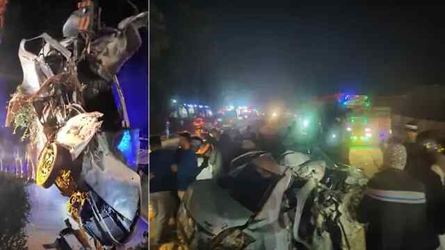 शादी से घर लौट रहे दोस्तों की कार ट्रेलर से टकराई, 6 की मौत
