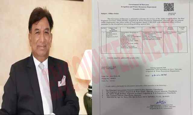 सस्पेंशन के बाद डॉ. सतवीर कादियान को मिली बड़ी जिम्मेदारी