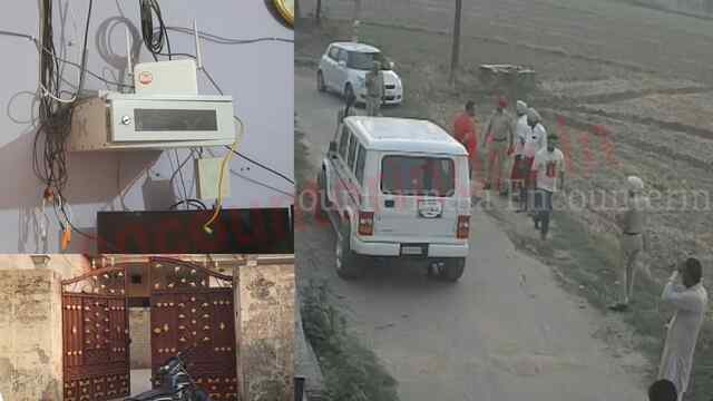 Punjab News: पुलिस पार्टी और शराब के ठेकेदारों की घर पर रेड, पेटियां बरामद, देखें वीडियो