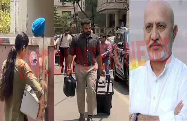 Jalandhar News: MLA Raman Arora के घर प्रिंटर और अन्य सामान लेकर पहुंची टीम, देखें वीडियो