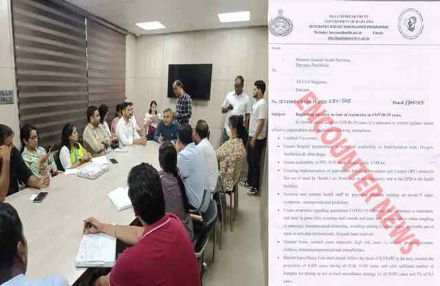 कोरोना के बढ़ते केसों को लेकर Advisory हुई जारी, पढ़ें आदेश की कॉपी