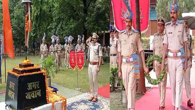 इस इलाकें में पहुंची बटालियन कमांडेंट Kamal Sisodia, शहीदों को किया नमन, देखें वीडियो