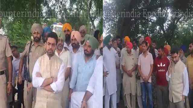 Punjab News: इस इलाके में पहुंचे विधायक दविंदरजीत सिंह और डीसी सागर सेतिया, देखें वीडियो