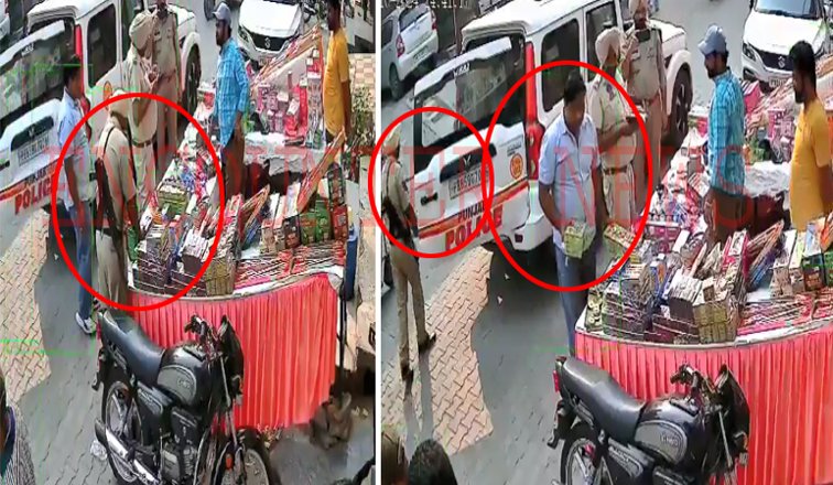 Punjab News: स्टॉल से पटाखे उठाने को लेकर घिरी Police, SSP ने दिए जांच में आदेश, देखें वीडियो
