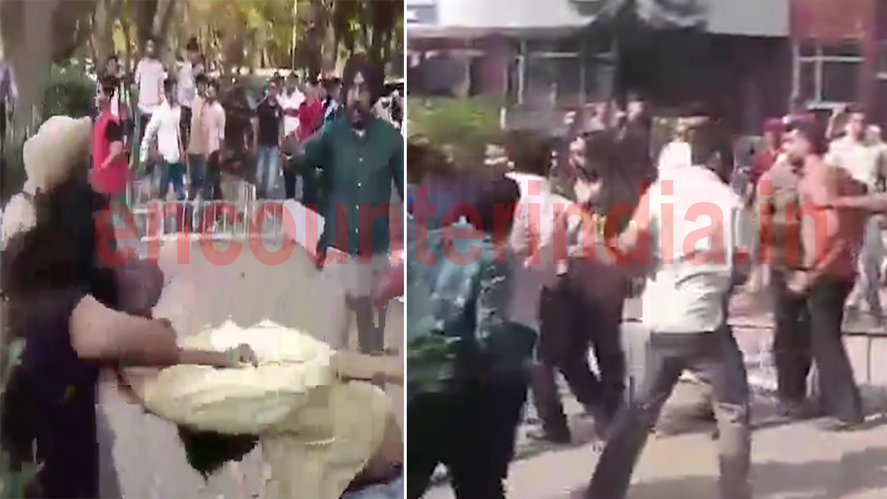 Punjab University में छात्रों के 2 गुटों में हिंसक झड़प; चले लात-घूंसे, देखें वीडियो