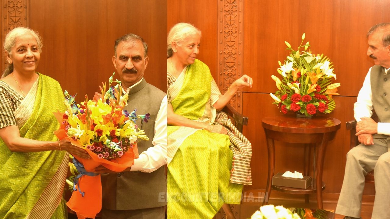 CM Sukhu ने वित्त मंत्री से की मुलाकात, ऋण सीमा बढ़ाने का किया आग्रह