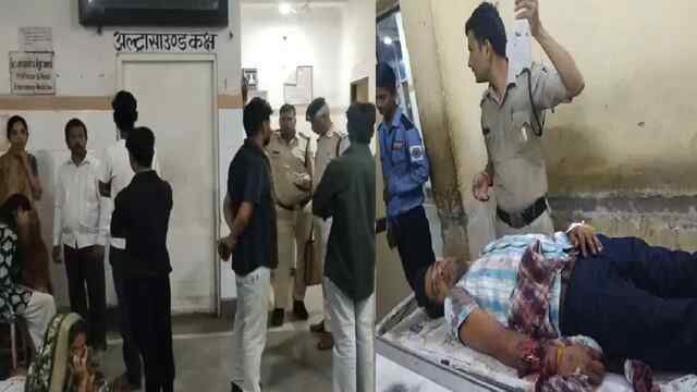 घूरने को लेकर हुआ विवाद, व्यक्ति की गोली मारकर हत्या, पत्नी और बेटा घायल