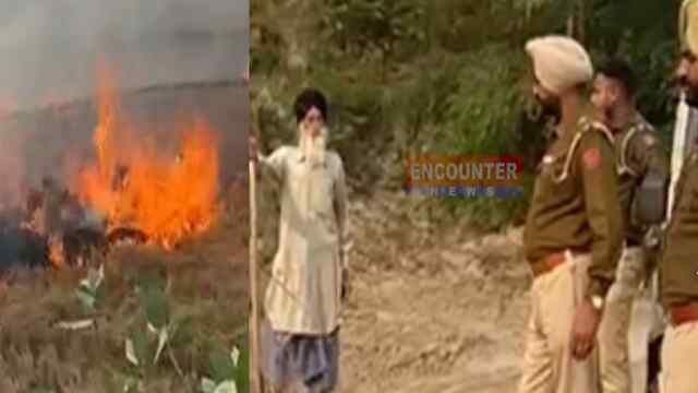 Punjab News : किसान ने पराली को लगाई आग, प्रशासन ने लिया एक्शन, देखें वीडियो