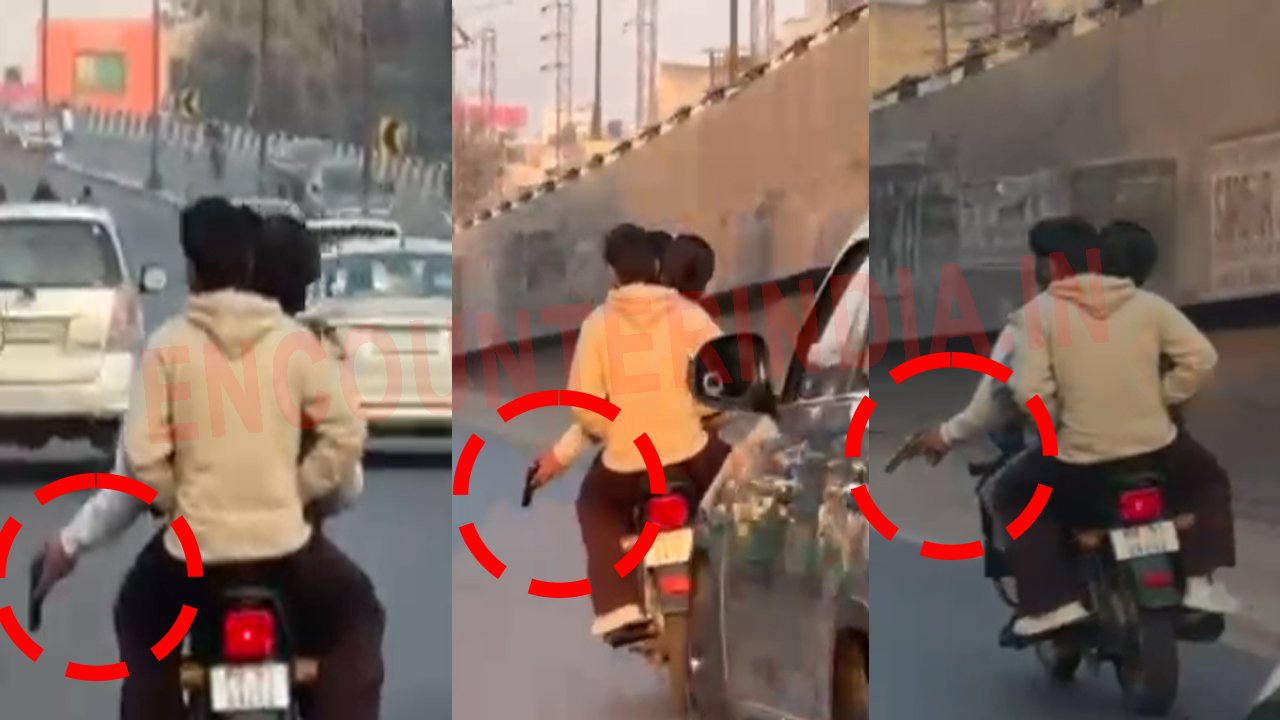 Punjab News: हाथों में पिस्तौल लेकर बाइक सवार युवक उड़ा रहे कानून की धज्जियां, वीडियो वायरल