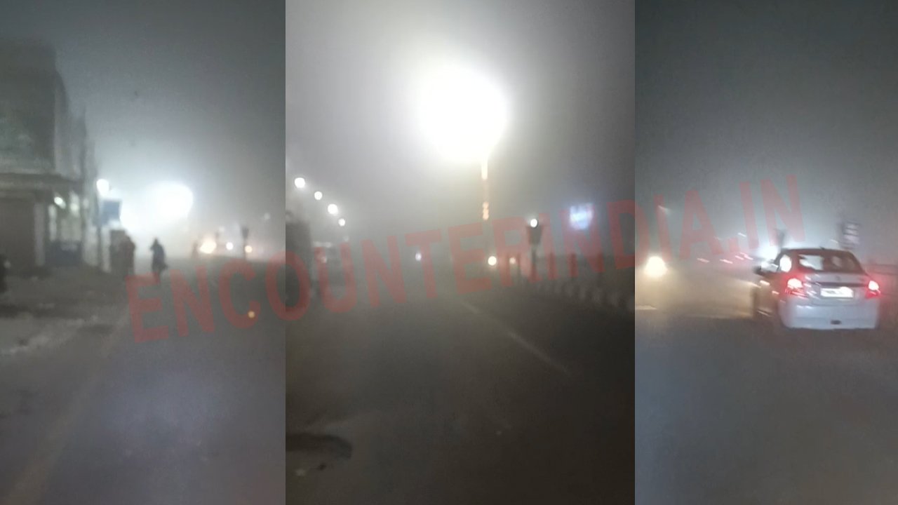 Jalandhar: महानगर में छाई धुंध की चादर, Visibility Zero, देखें Live