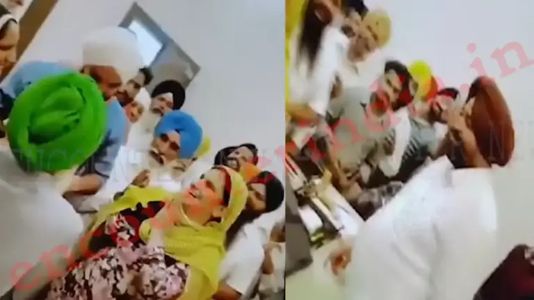 Punjab News: AAP हलका इंचार्ज ने Gangster Jaggu Bhagwanpuria की मां और भाई को पहनाया हार, विवादों में घिरने पर दिया स्पष्टीकरण, देखें वीडियो