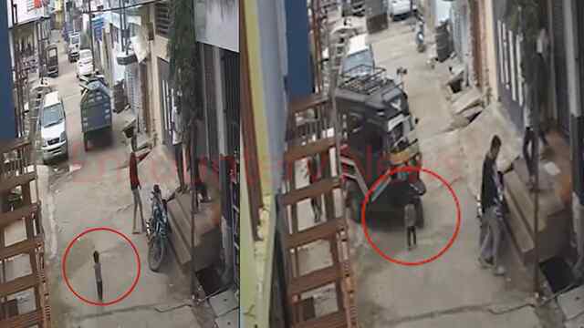 डेढ़ साल के बच्चे को Auto ने कुचला, घर के बाहर खेलने दौरान हुआ हादसा, देखें Video