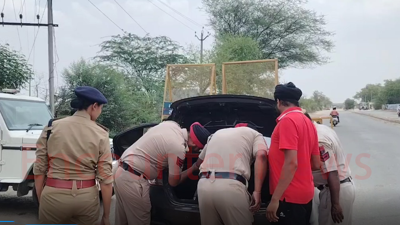 Punjab News: बॉर्डर के पास वाहन चालकों के खिलाफ पुलिस का एक्शन, देखें वीडियो