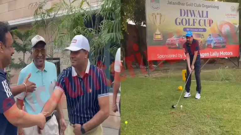Jalandhar News: Diwali Golf Cup Tournament में पहुंचे ADGP Farooqui, देखें वीडियो