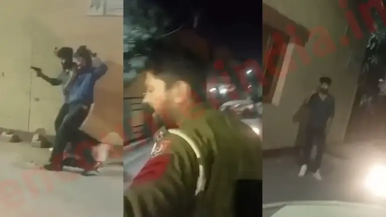 Punjab News: पुलिस कर्मी के सामने Gun Point पर गाड़ी सहित युवक को किया किडनैप, देखें वीडियो