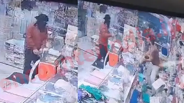 Punjab News: हथियार बंद लुटेरे ने चलाई गोली, दुकानदार बाल-बाल बचा, देखें वीडियो