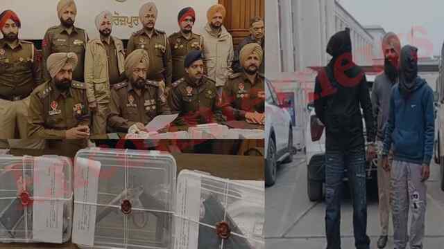 Punjab News: 452 ग्राम ICE और अवैध हथियारों सहित 2 आरोपी गिरफ्तार, देखें वीडियो
