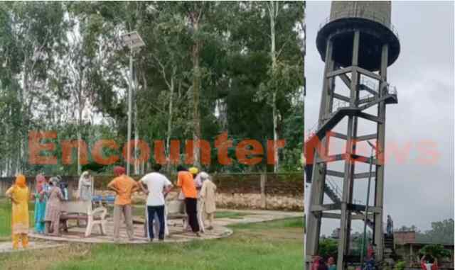 Punjab News: जमीनी विवाद में इंसाफ को लेकर पानी की टंकी पर चढ़ा पीड़ित, देखें वीडियो