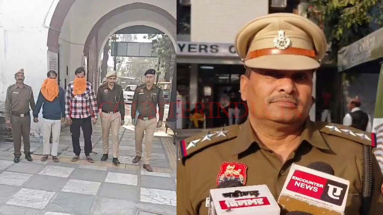 Haryana news: अवैध खनन रोकने गई पुलिस को बदमाशों ने घेरा, देखें वीडियो