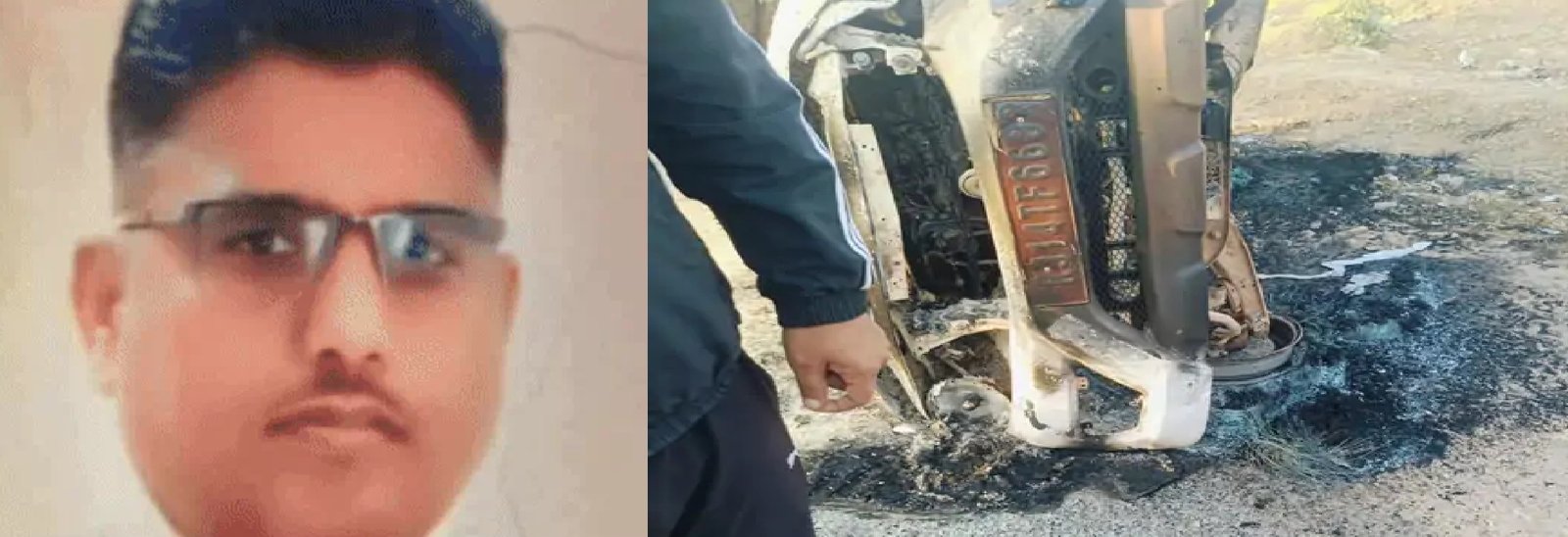 Fortuner सवार युवकों ने पुलिस की गाड़ी को मारी टक्कर, Head Constable की मौत, 2 घायल