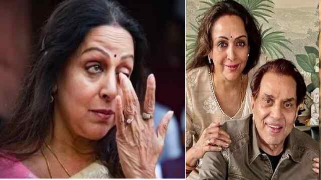 Actor Dharmendra की मौत से टूट चुकी Hema Malini फिर हुई भावुक, उम्मीद थी कि वह घर लौट आएंगे…