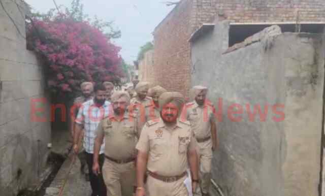 Punjab News: DSP Anwar Ali की अगुवाई में 150 पुलिस कर्मचारियों ने इस इलाके में दी दबिश, देखें वीडियो