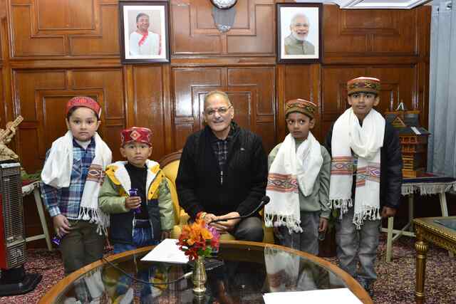 लोक भवन में तीन राज्यों का स्थापना दिवस उत्साह के साथ मनाया गया