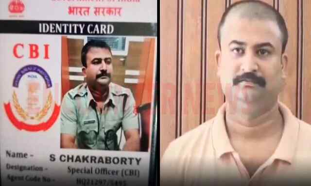 जबरन पैसे वसूली करता Fake CBI Officer गिरफ्तार