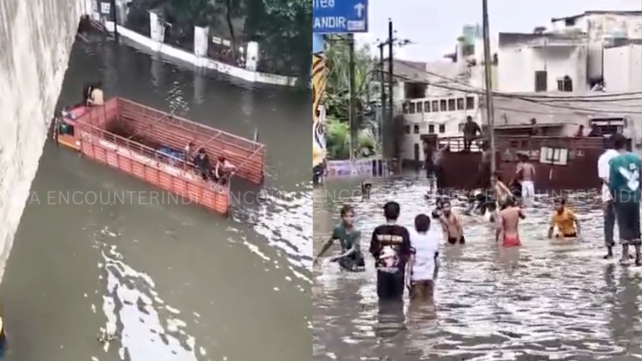 Jalndhar News: बस के बाद पुल में डूबा ट्रक, पानी में मस्ती करते दिखे बच्चे, देखें वीडियो