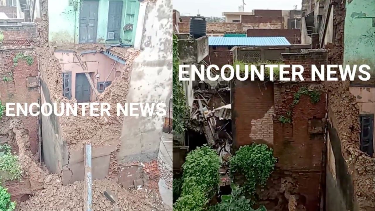 Jalandhar News: पुरिया मोहल्ले में गिरी 3 मंजिला इमारत, देखें Live
