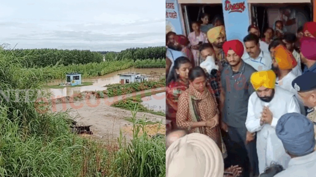 Punjab News: बाढ़ प्रभावित इलाकों में पहुंचे CM Mann, किया ऐलान, देखें वीडियो