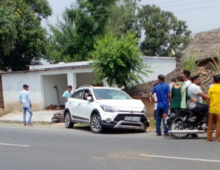 दियाड़ा में कार की चपेट में आकर 18 वर्षीय स्कूटी सवार युवती की मौत, पकड़ा गया कार चालक