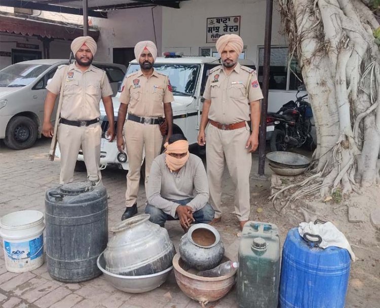 जालंधरः शराब तस्कर गोपी गिरफ्तार….
