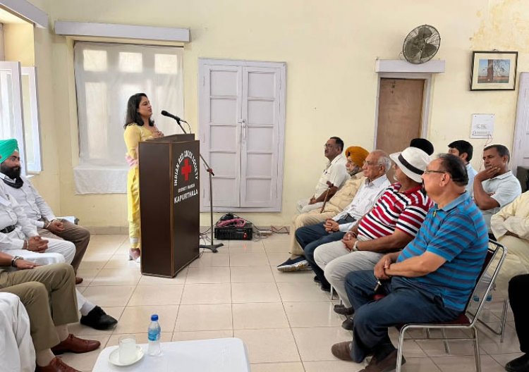 ਇੰਡੀਅਨ ਰੈੱਡ ਕਰਾਸ ਸੁਸਾਇਟੀ ਵਿਖੇ ਮਨਾਇਆ ਗਿਆ ਰੈੱਡ ਕਰਾਸ ਡੇ