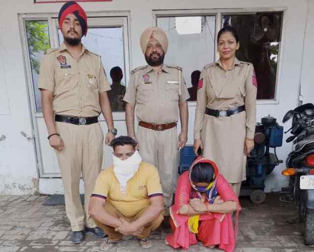 कैनेडा का नकली वीजा लगाकर लाखों ठगने वाले दम्पति एजेंट गिरफ्तार